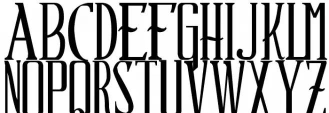 Schindler s Font Шрифта ВЕРХНИЙ