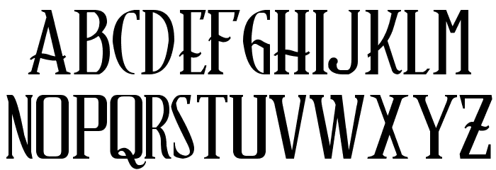 Schindler s Font Font LOWERCASE