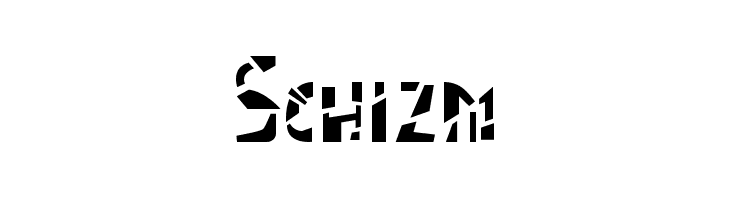 Schizm  Frei Schriftart Herunterladen
