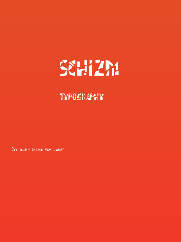Schizm Poster