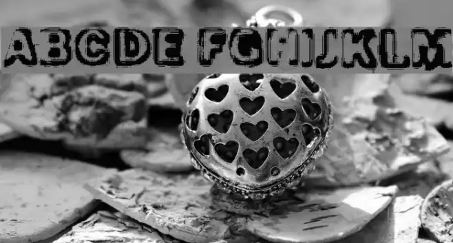 Schizoid Trout Font examples