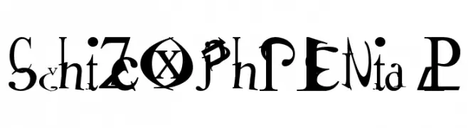 Schizophrenia 2  baixar fontes gratis