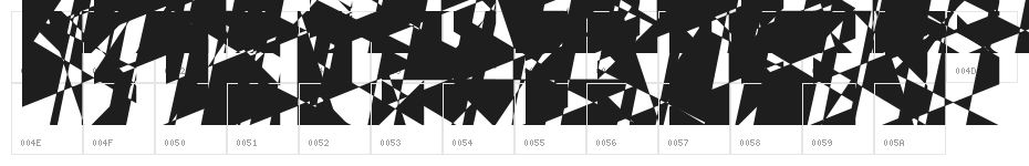 Schizophrenia2 Character Map