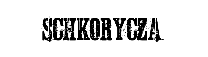 Schkorycza  免费字体下载
