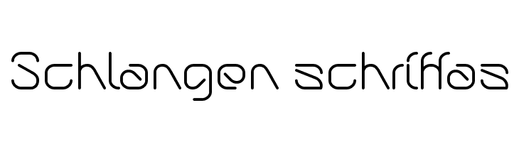 Schlangen schriftas  नि: शुल्क फ़ॉन्ट्स डाउनलोड