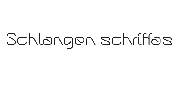 Schlangen schriftas Logo