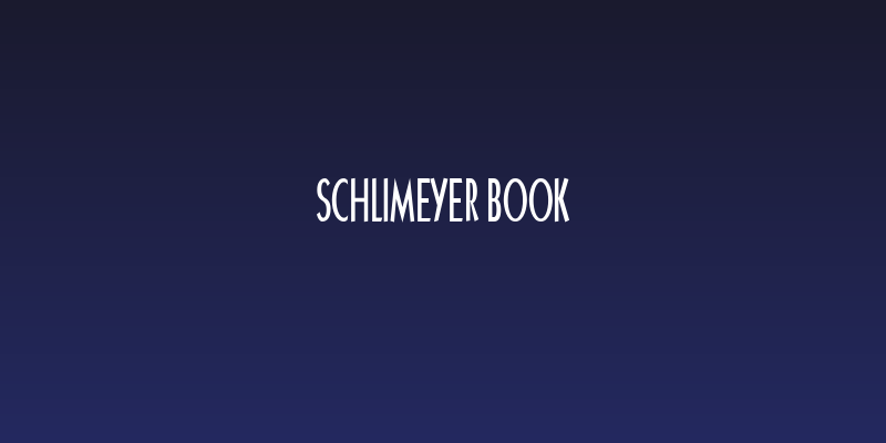 Schlimeyer Book Social Header