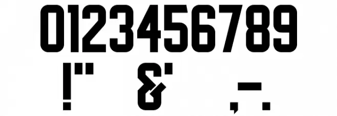 Schluber Font OTHER CHARS