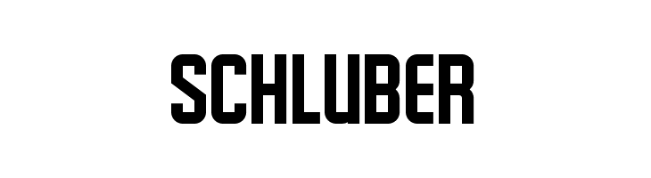 Schluber  font caratteri gratis