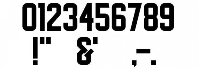 Schluber Font OTHER CHARS