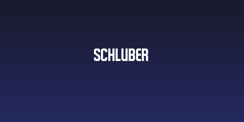Schluber Social Header
