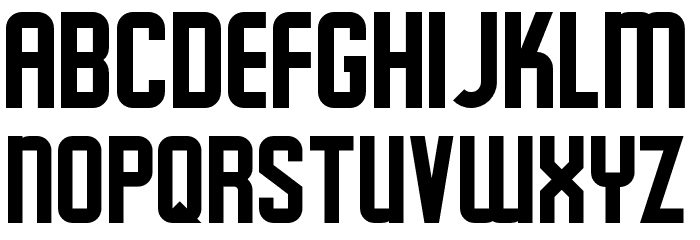 Schluber Font LOWERCASE