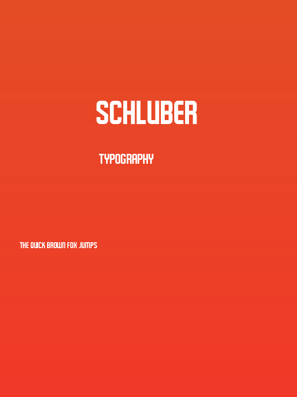 Schluber Poster