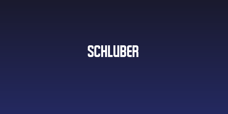 Schluber Social Header