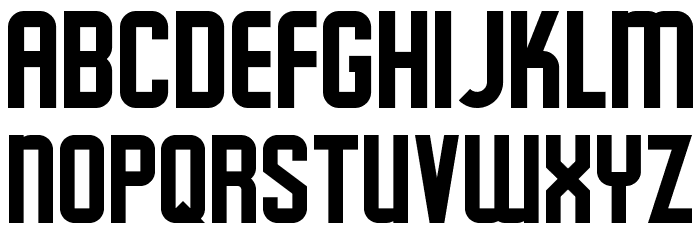 Schluber Font LOWERCASE
