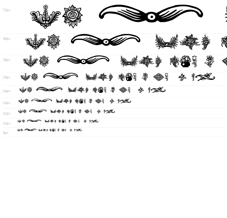 Schluss-Vignetten Waterfall