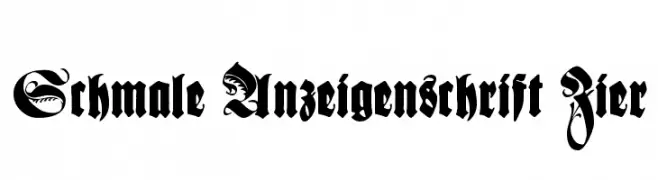 Schmale Anzeigenschrift Zier  Frei Schriftart Herunterladen