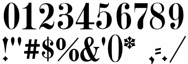 Schmale Halbfette Fraktur Font Alte caractere
