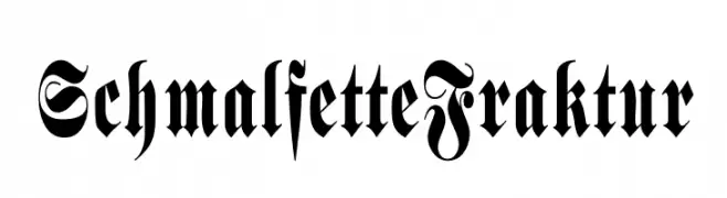 SchmalfetteFraktur  baixar fontes gratis