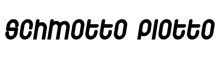 Schmotto Plotto  Fuentes Gratis Descargar