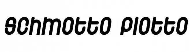Schmotto Plotto  免费字体下载