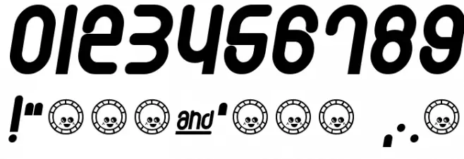 Schmotto Plotto Font OTHER CHARS
