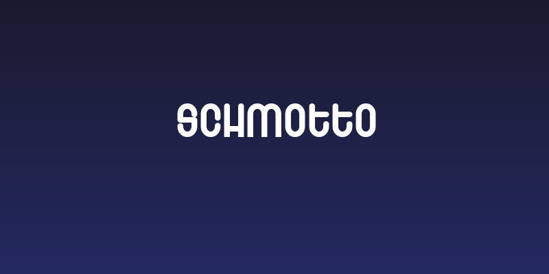 Schmotto Social Header