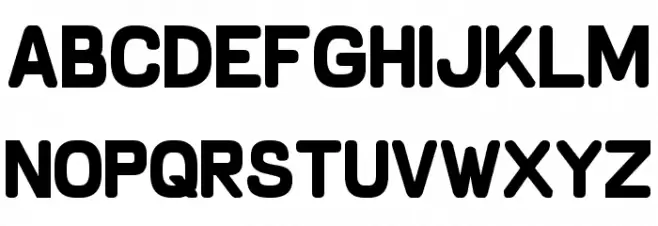 Schnaubelt Bold Schriftart Groß