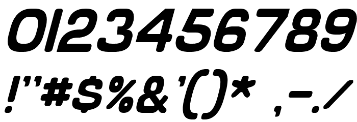 Schnaubelt Italic Font OTHER CHARS