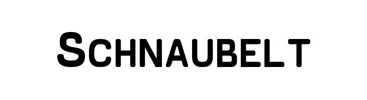 Schnaubelt Font