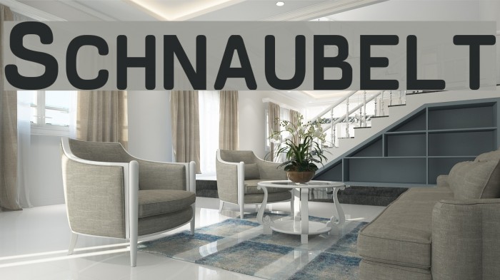 Schnaubelt Font examples