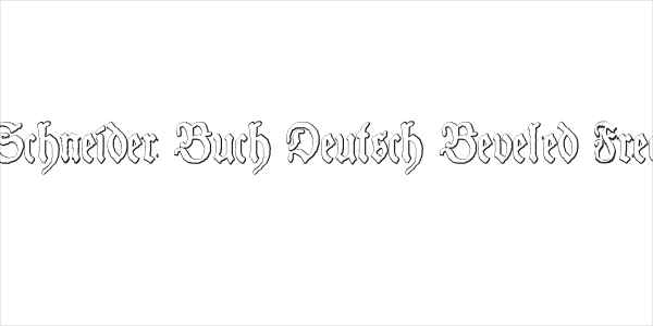 Schneider Buch Deutsch Beveled Free Logo