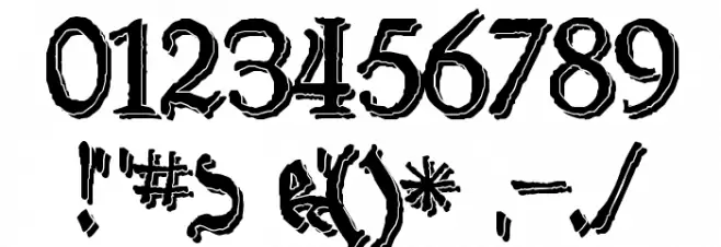 Schneider Buch Deutsch Shadow Two Font OTHER CHARS