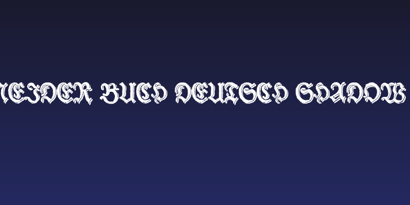 Schneider Buch Deutsch Shadow Two Social Header