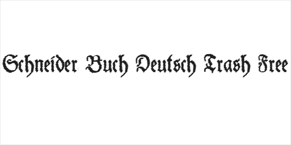 Schneider Buch Deutsch Trash Free Logo