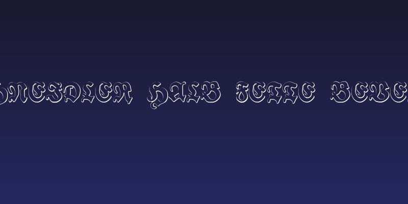 Schneidler Halb Fette Beveled Social Header