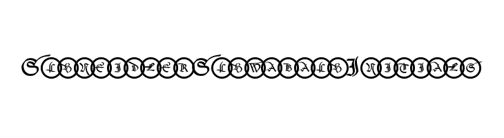 SchneidlerSchwabachInitials  フリーフォントのダウンロード