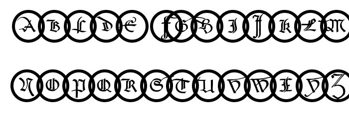 SchneidlerSchwabachInitials Font LOWERCASE