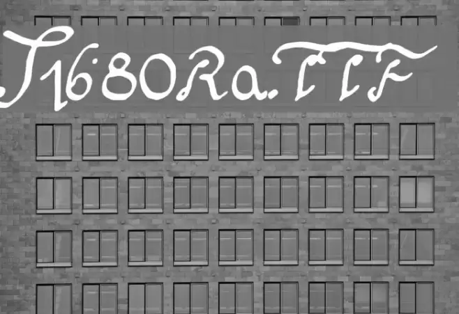 Schnitger_1680_Regular.TTF خط examples