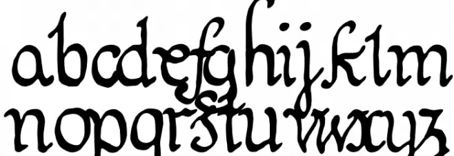 Schnitger_1680_Regular.TTF 字体 小写