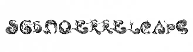 SchnoerkelCaps  Fuentes Gratis Descargar