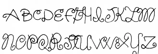 Schnookums Font Litere mari