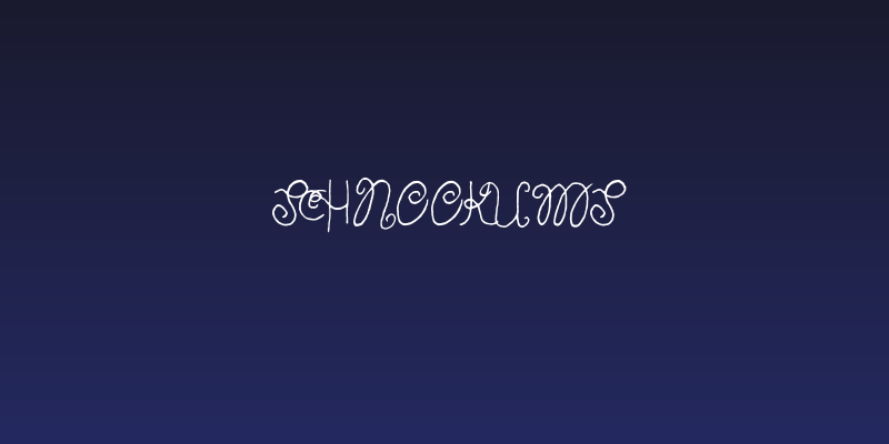 Schnookums Social Header