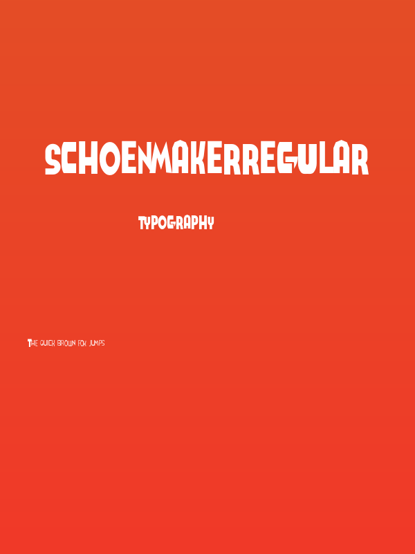 SchoenmakerRegular Poster
