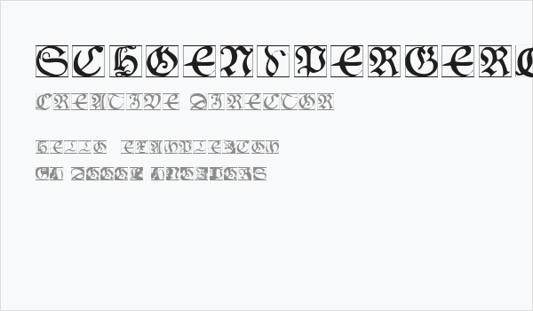 SchoenspergerCaps Business Card