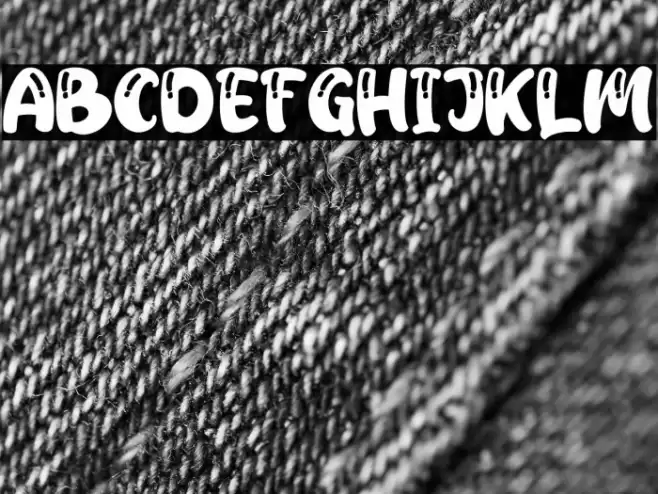 Schofield Outline Font examples