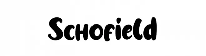 Schofield  Frei Schriftart Herunterladen