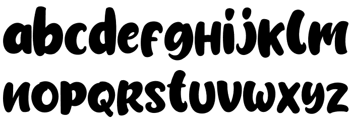 Schofield Font LOWERCASE