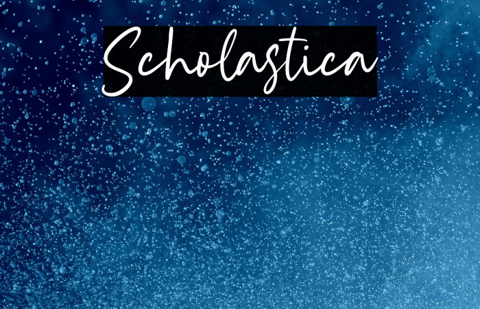 Scholastica Example 1