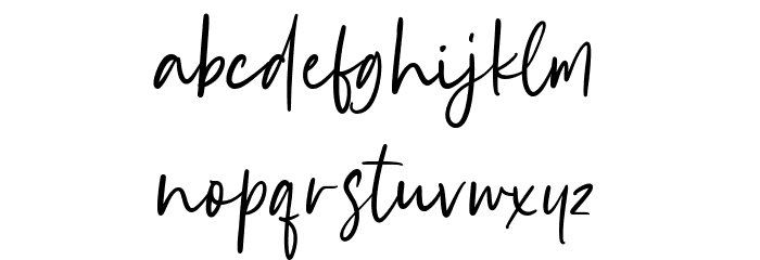 Scholastica Font LOWERCASE